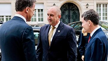 Рюте се срещна с Радев и президента на Румъния 
